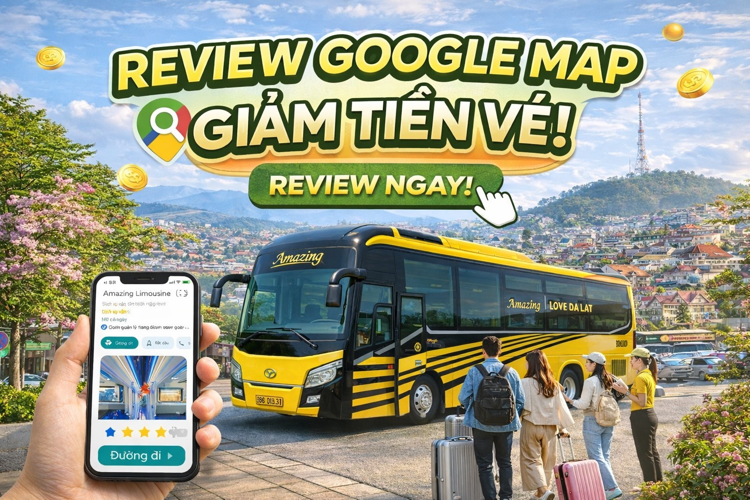 Bài 1 Review Google Maps – NhẬn Ưu ĐÃi GiẢm GiÁ VÉ LiỀn Tay!
