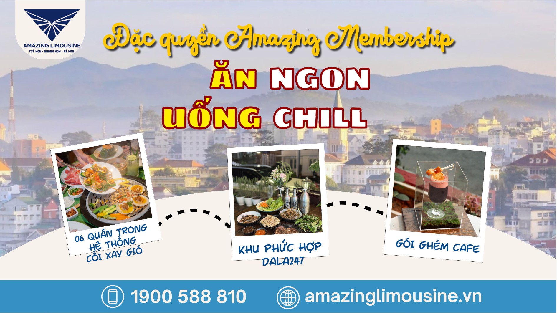 Bài 2 ĐẶc QuyỀn Amazing Membership Ăn Ngon – UỐng Chill TẠi ĐÀ LẠt VỚi LoẠt Ưu ĐÃi ĐỘc QuyỀn