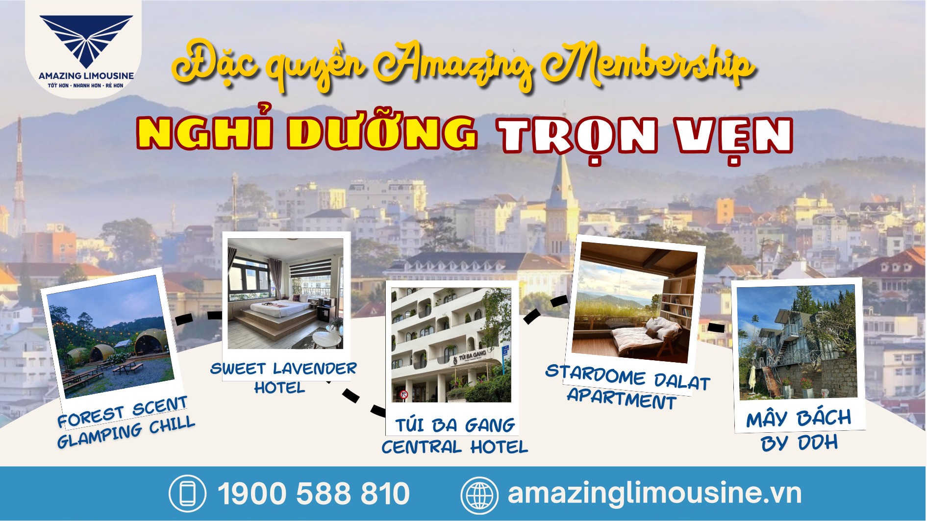Bài 3 ĐẶc QuyỀn Amazing Membership NghỈ DƯỠng TrỌn VẸn TẠi ĐÀ LẠt VỚi LoẠt Ưu ĐÃi ĐỘc QuyỀn