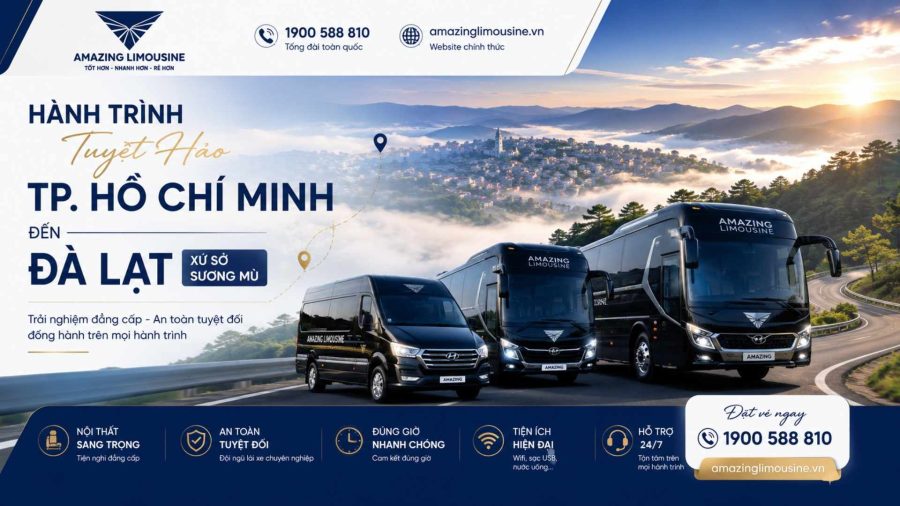 Nhà Xe Limousine Tuyến Sài Gòn - Đà Lạt