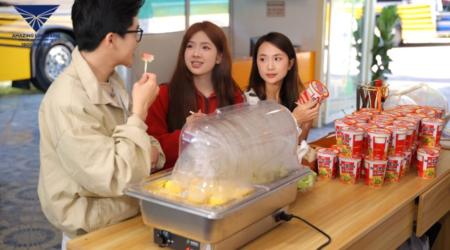 Amazing Limousine - Nhà xe có phòng chờ buffet tuyến Sài Gòn - Đà Lạt tiện nghi 8 Phòng chờ buffet là gì?