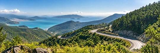 Đường đèo giữa Nha Trang và Đà Lạt