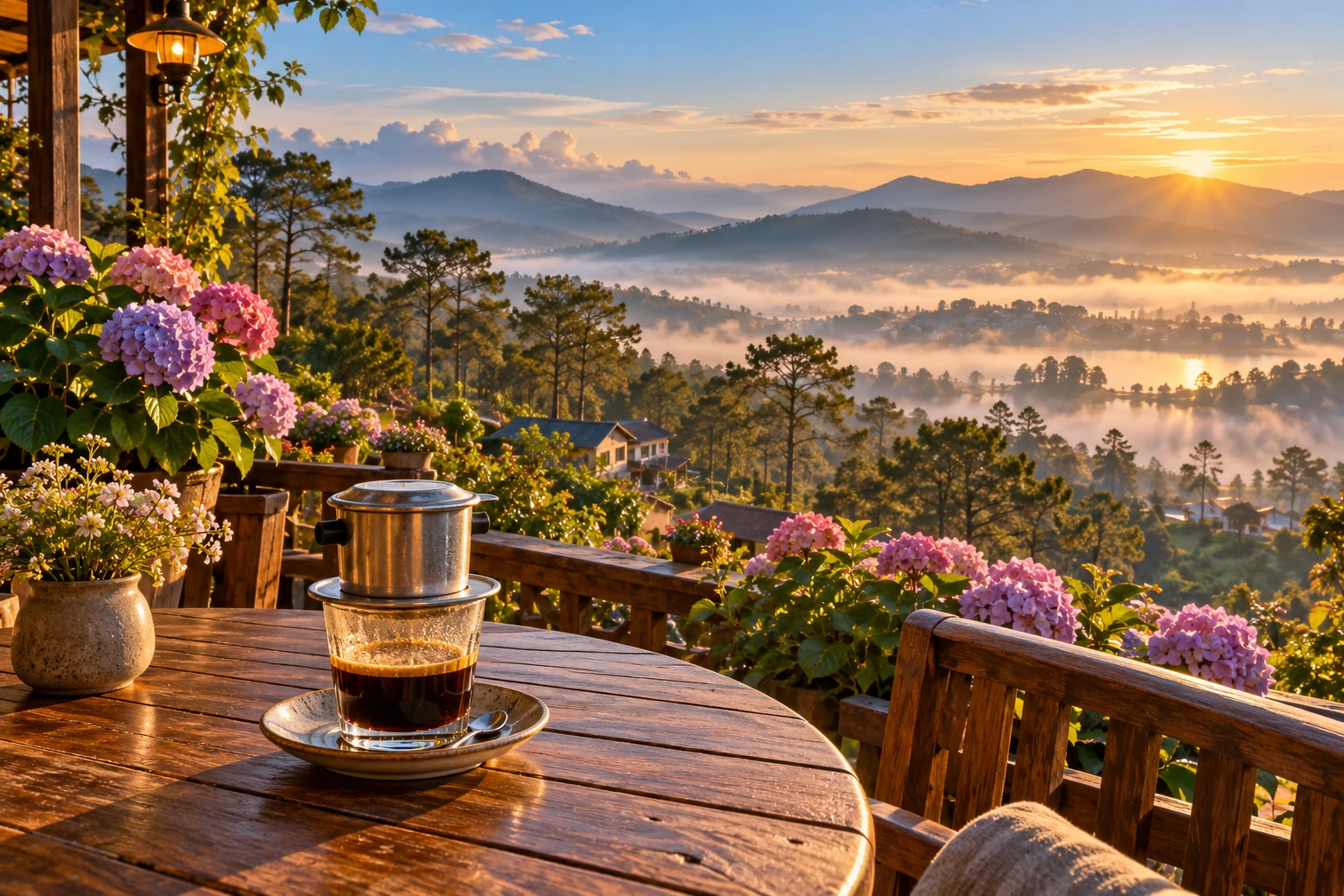 Những quán cà phê view đồi ở Đà Lạt khiến bạn muốn ở lại